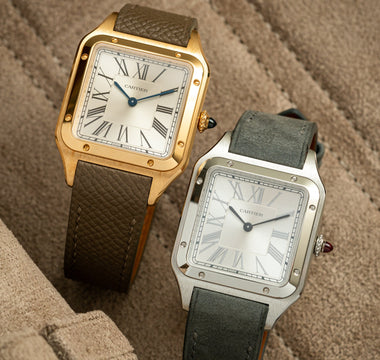 Cartier Santos-Dumont: Integrated Straps For A Flush Fit