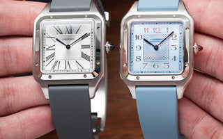 Rubber Straps for Cartier Santos-Dumont