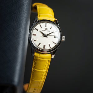 Matte Yellow Alligator Signature Strap