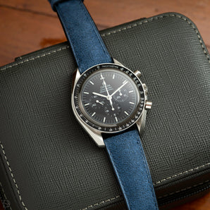 Denim Alcantara Signature Strap