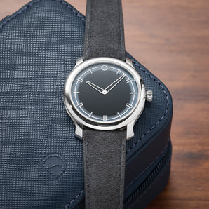 Dark Grey Alcantara Signature (Curved) Strap