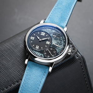 Baby Blue Alcantara Signature Strap