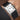 Black Rubberised Leather (Togo) Strap for Cartier Tank