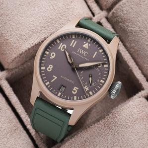 Olive Green Pilot Rubber CTS Strap