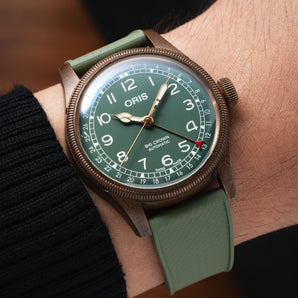 Olive Green Tropical Rubber CTS Strap