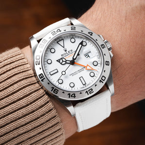 White Sailcloth Signature Strap