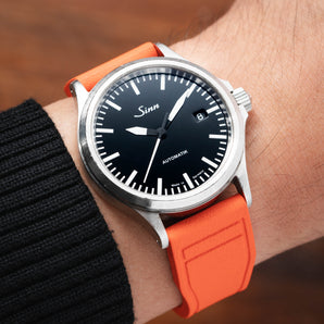 Orange Pilot Rubber CTS Strap