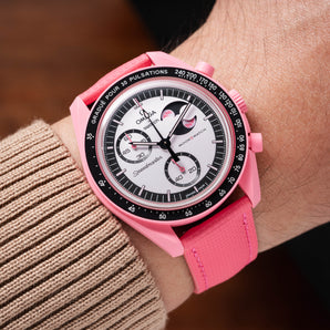 Pink Sailcloth Signature Strap