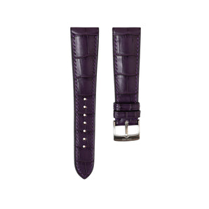 Matte Purple Alligator Signature Strap