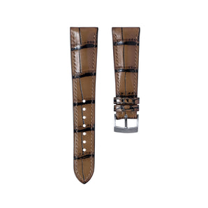 Millennium Two-Tone Espresso Alligator Signature Strap