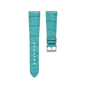 Matte Turquoise Alligator Signature Strap