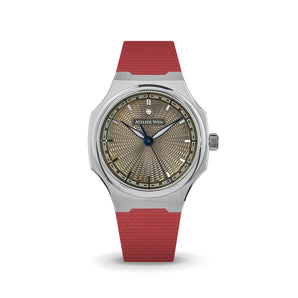 Red Sailcloth CTS Rubber Strap for Atelier Wen Perception