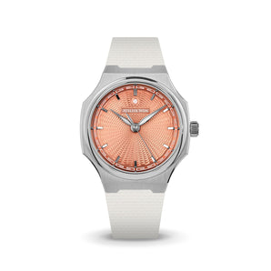 White Sailcloth CTS Rubber Strap for Atelier Wen Perception