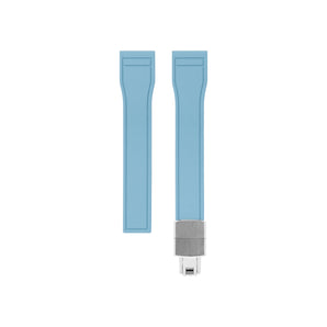 Baby Blue Pilot Rubber CTS Strap