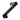 Delugs Fixed Delcro Black Fabric Watch Strap