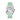 Mint Green CTS Rubber Strap for Cartier Santos de Cartier
