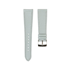 Light Grey Chevre Slim Strap