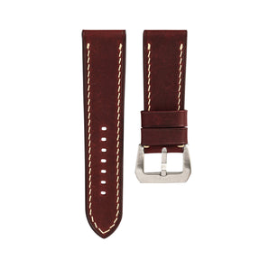 Maroon Crazy Horse Chunky Strap