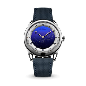 Navy Sailcloth Slim Strap for De Bethune
