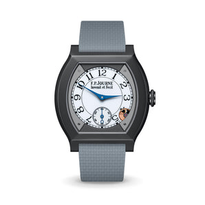 Grey Sailcloth CTS Rubber Strap for F.P. Journe Élégante