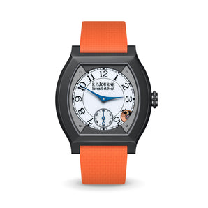 Orange Sailcloth CTS Rubber Strap for F.P. Journe Élégante