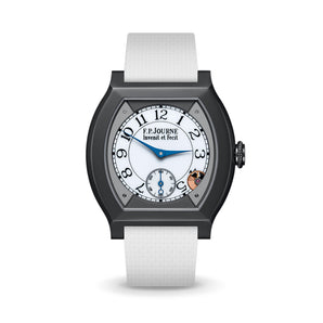 White Sailcloth CTS Rubber Strap for F.P. Journe Élégante