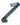 Delugs Fixed Delcro Navy Fabric Watch Strap