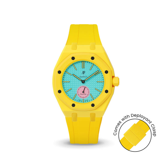 WristPop Case-Strap for the Swatch x AP Royal Pop OTG ROZ
