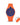 Swatch x AP Royal Pop Orange case-strap by Delugs