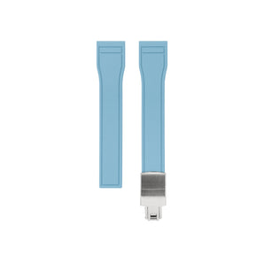 Baby Blue Pilot Rubber CTS Strap