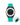 Swatch x AP Royal Pop — Black case, Turquoise strap — Delugs