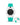 Swatch x AP Royal Pop — White case, Turquoise strap — Delugs
