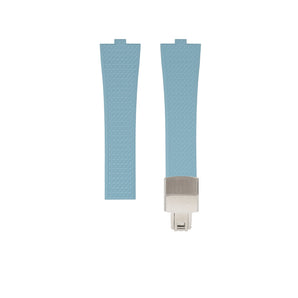 Baby Blue Vacheron Constantin Overseas CTS Rubber Strap