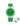 Swatch x AP Royal Pop — White case, Dark Green strap — Delugs