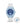Swatch x AP Royal Pop — Light Blue case, White strap — Delugs