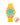 Swatch x AP Royal Pop — Bubblegum Pink case, Yellow strap — Delugs
