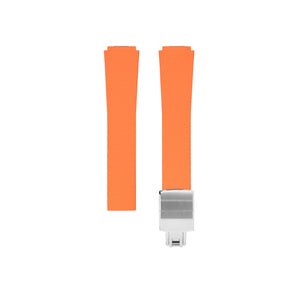 Orange Sailcloth CTS Rubber Strap for Atelier Wen Perception