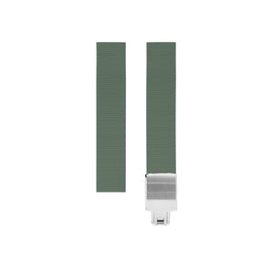 Olive Green Sailcloth CTS Rubber Strap for F.P. Journe Élégante