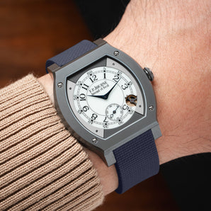 Purple Sailcloth CTS Rubber Strap for F.P. Journe Élégante